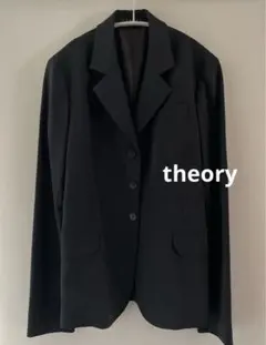 theory セオリー テーラード ジャケット レディース 美品 黒