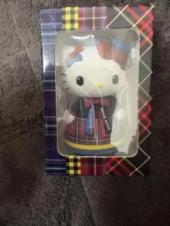 バースデードール ハローキティ ミニマスコット チェック柄