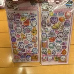 ちいかわ　ぷくぷく立体シール♡水入り