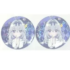 森亜るるか ブルジュラ ホログラム 缶バッジ 名探偵プリキュア