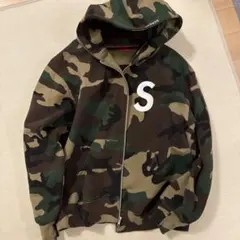 萎*の様 Supreme 迷彩パーカー S刺繍