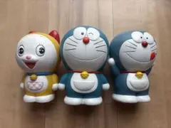 【レア】ドラえもん　ドラミ　フィギュア　貯金箱　3体セットのサムネイル