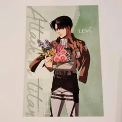 進撃の巨人　リヴァイ　ポストカード　アニメイト