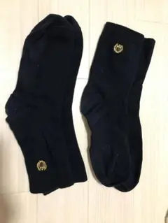 ダークブルー ソックス 2足セット