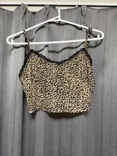 SHEIN レオパード柄 キャミソール M