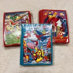 ポケモン スリーブ デッキシールド　トウホク ヒロシマ フクオカ 3個セット