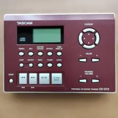 値下新品】TASCAM製のポータブルCDギタートレーナー CD-GT2動作確認