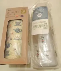 スケーター 水筒 ムーミン 250ml & ミッキー 350ml 2点セット