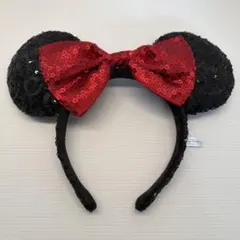 ミニー　スパンコールカチューシャ