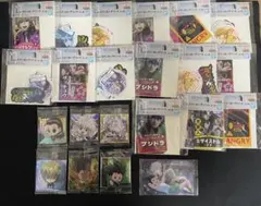 ハンターハンター　一番くじ　ステッカー　ウエハース　シール　キルア　ゴン