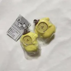 〈２個セット〉サンリオキャラクターズ フォトフレームマスコット2 ポムポムプリン