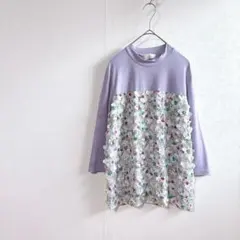 peco club ペコクラブ 花柄 フローラル Tシャツ - メルカリ