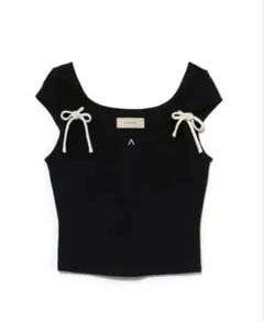 andmary￤Collie ribbon tops ANDMARY】Collie ribbon tops