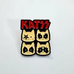 【ピンバッジ】KATSS ★ KISS キッス 猫ちゃん