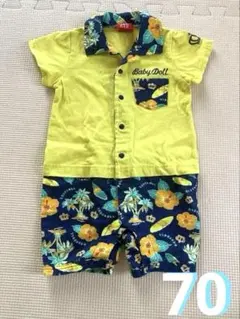BabyDoll 半袖ロンパース 70cm