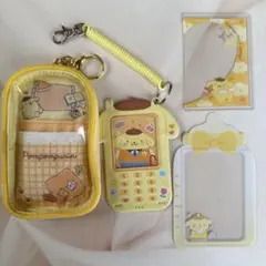 ポムポムプリン アクスタケース トレカケース 4点セット