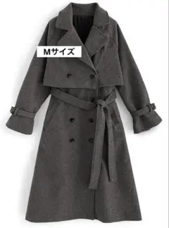 GRL マルチWayフェイクウールコート kz161