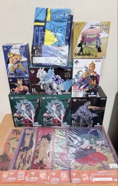 ワンピース 一番くじ まとめ売り 9点セット おまけ付き フィギュア