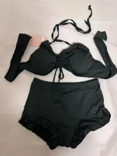 【新品未使用】ブラックビキニ セパレート水着　S〜M ✦ฺ︎即日発送✦ฺ︎