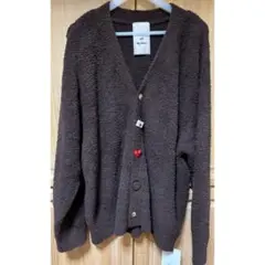 スナイデルホーム ニット カーディガン 長袖 部屋着 ルームウェア ブラウン