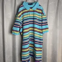 Ralph Lauren ストライプ ポロシャツ