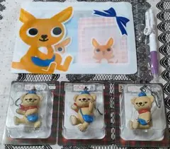 桜*様 【非売品】ぽすくま フィギュアストラップ 全3種セット おまけ付