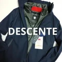 未使用 DESCENTE 3WAY シンサレート撥水 保温 防風 フード付コート