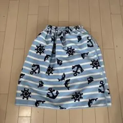 海のモチーフ スイムタオル