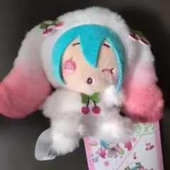 初音ミク×シナモロール　マスコット 桜ver.