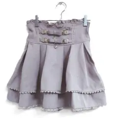 LIZ LISA 2連リボンスカパン ピンク S かわいい 地雷系 量産系