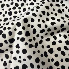 kokka TEXTILE ダルメシアン柄 生地 切売り