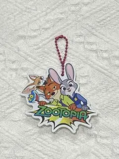 ズートピア キーホルダー　アクリル　シャカシャカキーホルダー　チャーム