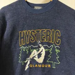 HYSTERIC GLAMOUR CHILLIN'WEEKEND刺繍 スウェット