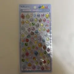 ボンボンドロップシール　しずくちゃんミニ　しずくの森のなかまたち