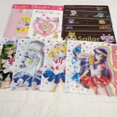 セーラームーン　明治　イオン　ノート　マルチケース　ファミマ　ファイル　コンプ