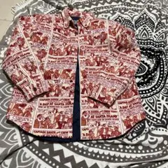 【希少品】1点物！キャプテンサンタ　20周年　キッズ　長袖　シャツ　110 希少品】1点物！キャプテンサンタ 20周年 キッズ 長袖 シャツ 110