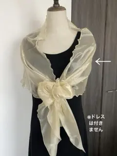 【未使用品】フォーマル用ストール　ショール