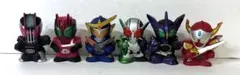 M44 仮面ライダー ミニフィギュア 指人形 6体セット レトロ