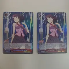 ヴァイス シュヴァルツ 戦場ヶ原ひたぎ SP 箔押し サイン 真剣な面持ち 戦場ヶ原ひたぎ【ヴァイスシュヴァルツトレカ高価買取