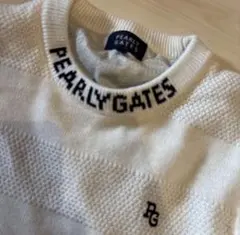 PEARLYGATES 裏付きニット
