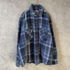 USA製　90s Levi's アラスカシャツ　長袖　ネルシャツ　Lサイズ