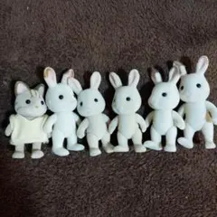 シルバニアファミリー 人形本体 6体セット