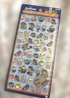 u*6様 【正規品】ボンボンドロップシールミニ ズートピア