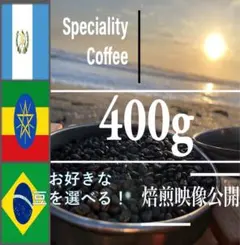 自家焙煎「選んで注文する」スペシャルティコーヒー　400g