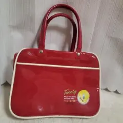 【希少】Tweety ミニボストンバッグ （ミスタードーナツグッズ）
