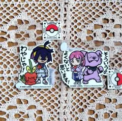 ポケモン スグリ&カミッチュ タロ&グランブル ステッカー セット