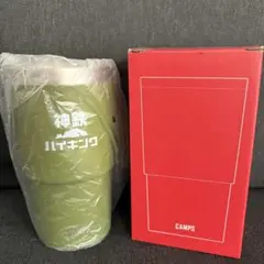 【新品未使用】✨CAMPS ステンレスマグカップ✨アウトドア タンブラー カーキ