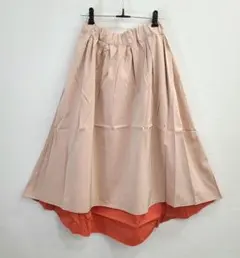 新品 フレアスカート S 千趣会 ベージュ