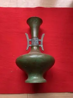 アンティーク　レトロ青銅　花瓶