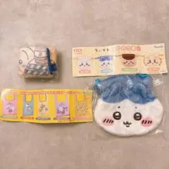 【即購入可】サンリオ×ちいかわ　エコバッグ、おかお巾着2点セット